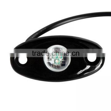 New Products Car Led Deck Light Kit Five Colors 12v Mini Led Rock Light 2inch Led Vessel Deck Light photo-3