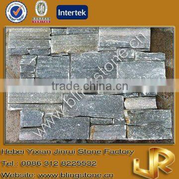 Grey quartz slate wall decorative cultural stone veneer