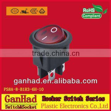 Single Pole rocker switch 125v 16a 250v