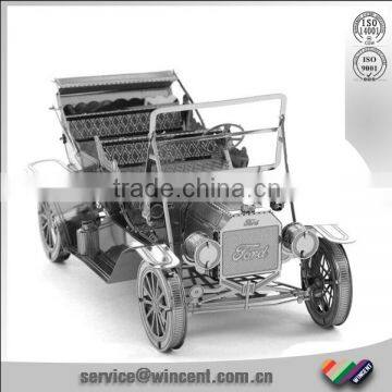 Stainless steel model metal FORD TIN LIZZY 3d puzzle diy toy