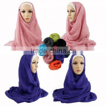 Fashion glittery islamic abaya and hijab Muslim scarf