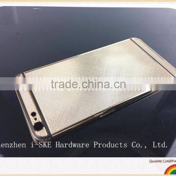 Rose Gold Stripe Back Housing for iPhone 6 Plus , Luxury Gold Housing for iPhone 6plus