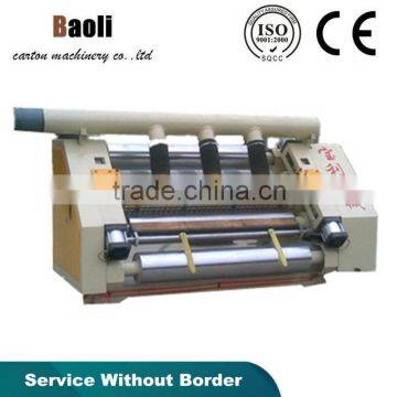 single wall Corrugated Carton Fingerless Single Facer Machine