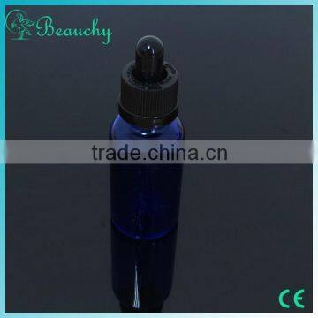 hot beauchy 2015 factory price 30ml blue glass bottle, cobalt blue glass water bottle, blue color glass bottle