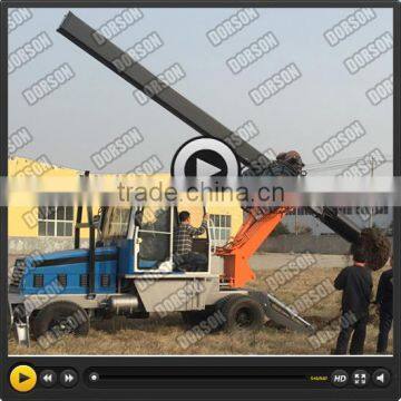 tractor mounted drilling rig for telegraph pole cheap good work performance