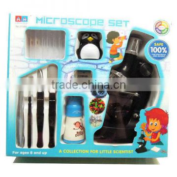 Kids play toys 900X TIMES MICROSCOPE SET