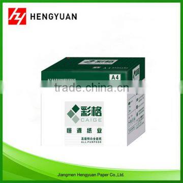 100% wood pulp A4 paper printing paper