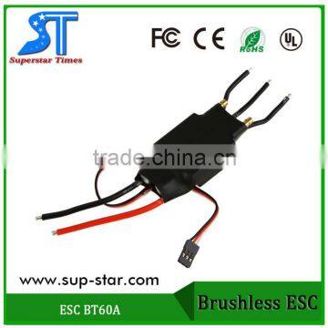 60A Brushless Water Cooling Electric Speed Controller ESC with 5V/3A BEC for RC Boat Model