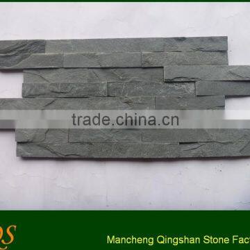 Natural Black Slate Stone exterior wall cladding