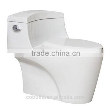 CB-9804 Advanced Technology High Quality White Dual-Flush One Piece Ceramic Toilet Bowl With Soft Closing Seat                        
                                                Quality Choice