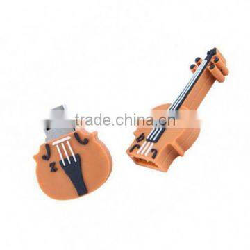 2014 new product wholesale guitar shape usb sticks free samples made in china