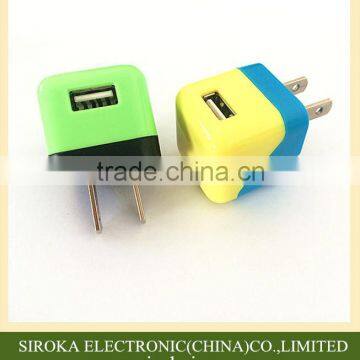 Mobile Phone Accessories Factory Supply High Quality US Folding Plug Usb Wall Charger 5V 1A for IPhone IPod photo-6