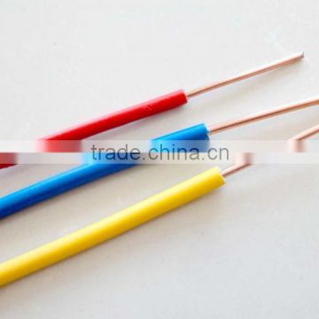 Single core PVC insulated solid copper electrical wire