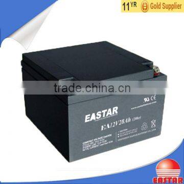 Best price 12v 28Ah valve regulated lead acid battery