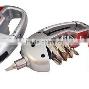 TE423 Hot Sale Tool Kit With 8pcs Scredriver, Carabiner Led Light photo-1