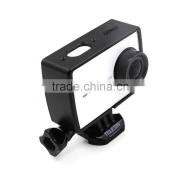 Telesin New Released Protective Frame Housing Case for Xiaomi yi 4K Camera Case for Xiaomi Yi II