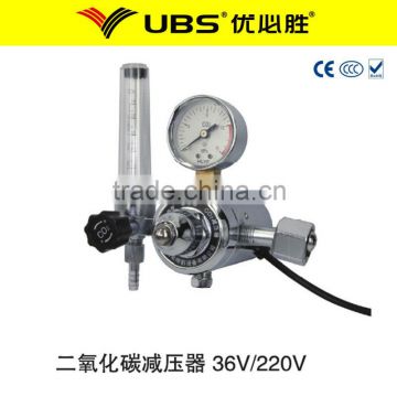 CO2 regulator for welding