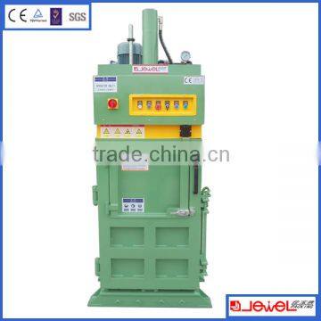 vertical baling compacting rubbish press machine