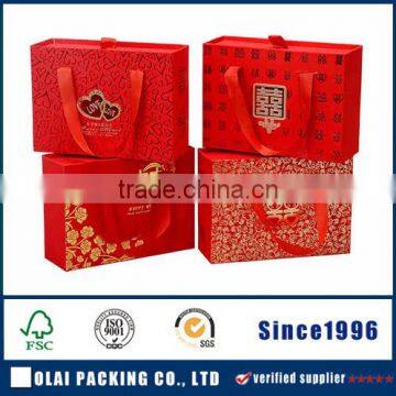 Custom made jewelry paper box with high quality