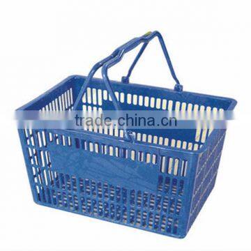 Plastic handle shopping baskets plastic shopping basket with handles