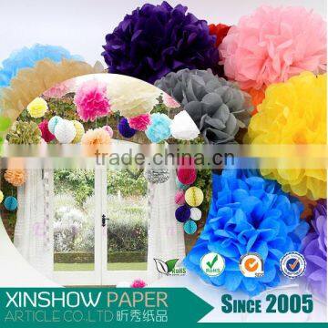 decorative pom poms artificial flower wholesale