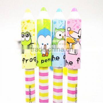 2015 newest design custom soft pvc pencil topper, pvc pencil topper shenzhen suppliers, custom design soft pvc pencil topper