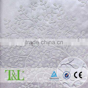 Black Flocks Natural Material Wallpaper photo-5