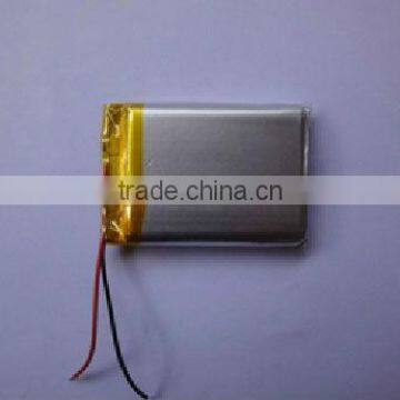 china manufacturer 3.7V 1500mAh Lipo battery for game player GPS battery