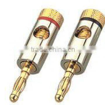 gold plated Banana Plug Connector