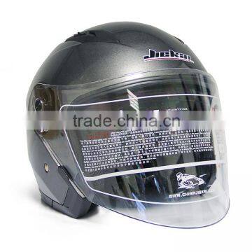 open face motorcycle helmet DOT material safty helmet with double visor helmet motorcycle