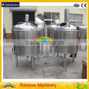 mash tun/brewing kettle for micro brewery 100L 200L 300L 500L 600L per batch
