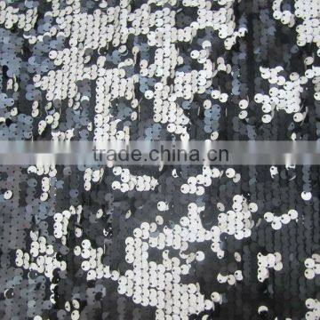 new irregular allover spangle sequin embroidery net fabric for dress