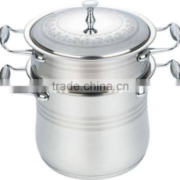 AH3594 Sainless Steel Double Boiler ( Steamer Set ) photo-2