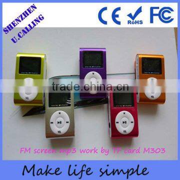 LCD Screen Mp3 FM Radio Mp3 Mp4 Player