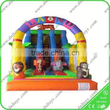 Best material cheap inflatable water slides for sale