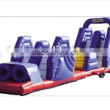 2015 New Obstacle Course Extreme Rush, Adrenaline Rush Inflatable Obstacle Course