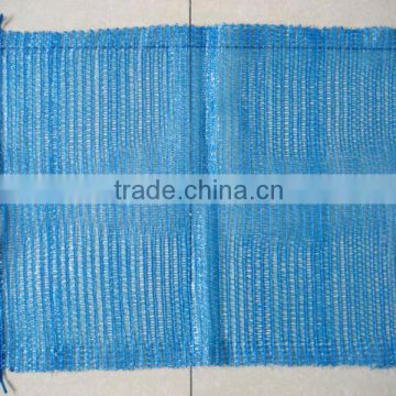 blue high quility PP mesh bag for onion eggplant