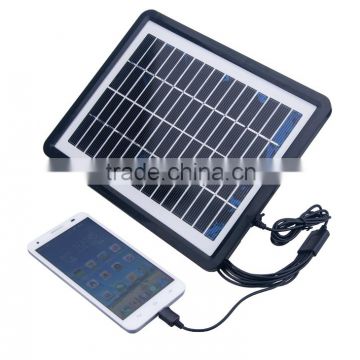 Best quality 6W Solar battery Car Charger for all kinds of car