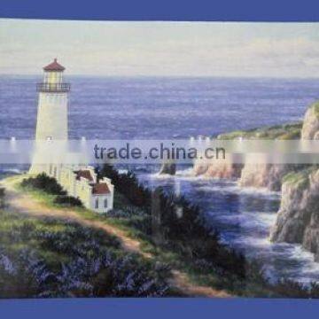 sea landscape stretched printed canvas
