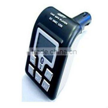 Hight Quality LCD Car Mp3 Player with FM transmitter and stereo bluetooth with SD Card TF and USB Player