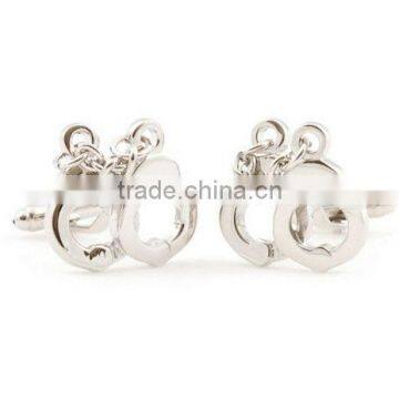 Cuff Daddy Silvertone Police Cuff Links Custom Made Cufflinks Mens Cufflinks