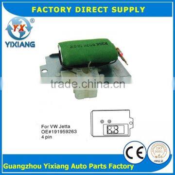 Wholesale Alibaba Auto A/C OE# 191959263 Blower Motor Fan Resistor For VW Jetta