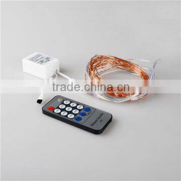 Remote Control Dimmable Color LED Fairy String Lights Outdoor Lights Star Lights With Copper Wire photo-3