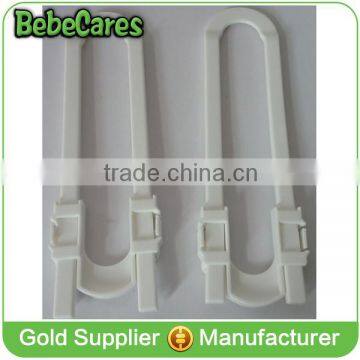 Baby Home Cabinet Adjustable Plastic Sliding Lock Door Alarm photo-2