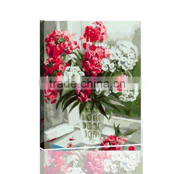 Yiwu Diy Oil Painting By Number Flower Adult and Kids Handcrafts DIY62