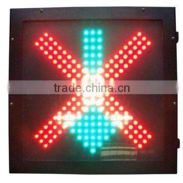 400mm LED Traffic Red Cross and Green Arrow Ight photo-2