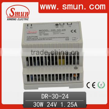 Din-rail Swtiching Power Supply 30W 24V DC Output