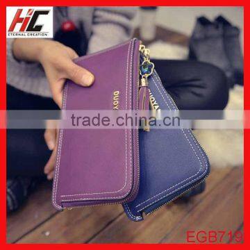 Wholesale hot selling women fashion fine leather wallet