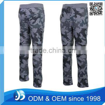 Elastic Waist Mens Camo Pants