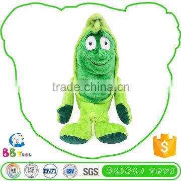 Novel Product Factory Price Customize Soft Vegetable Peas Doll